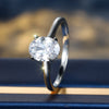 Eleganter Solitär - Ring mit Zirkonia - Nach - Dir.de