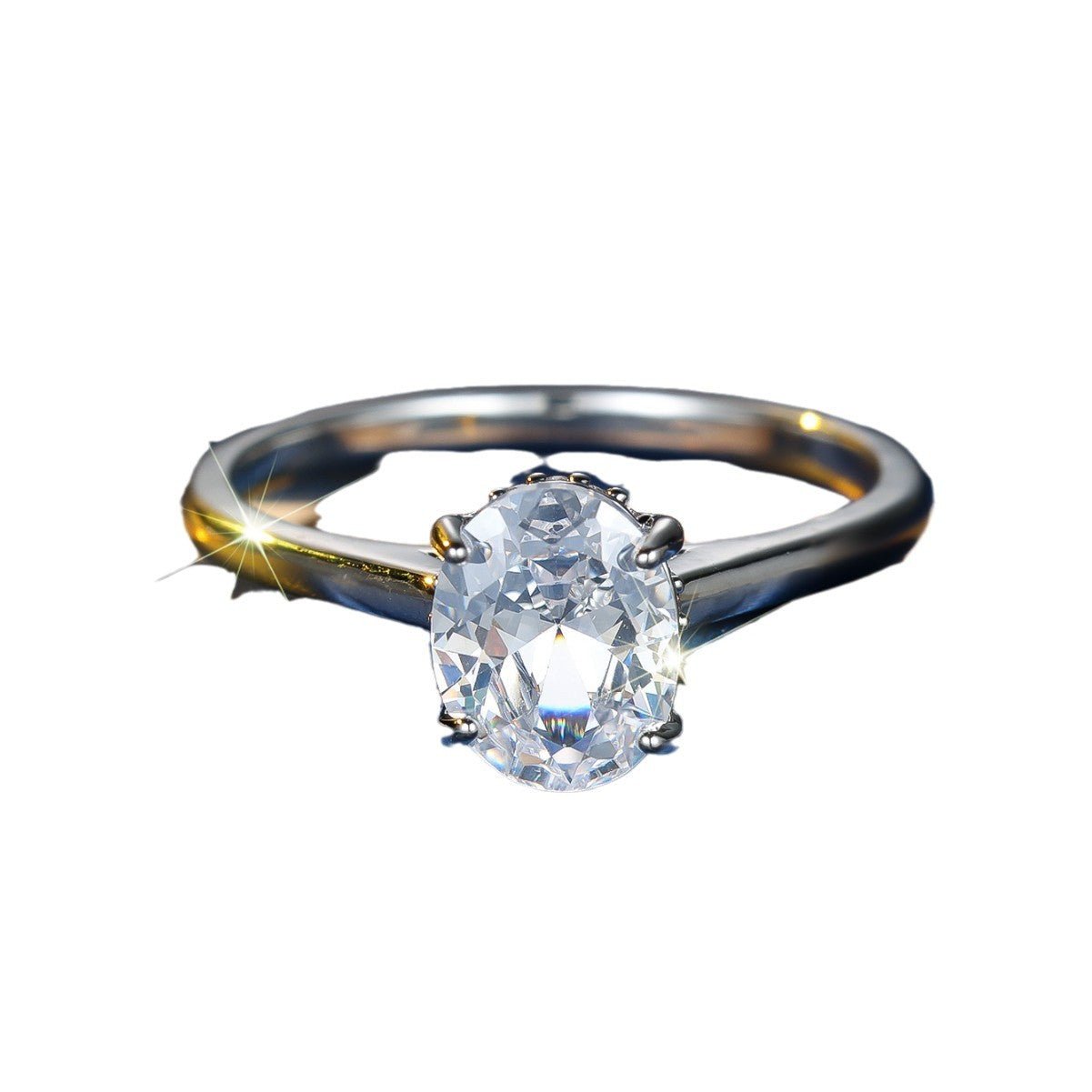 Eleganter Solitär - Ring mit Zirkonia - Nach - Dir.de