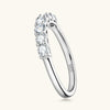 Eleganter Zirkonia - Ring aus 925er Silber - Nach - Dir.de