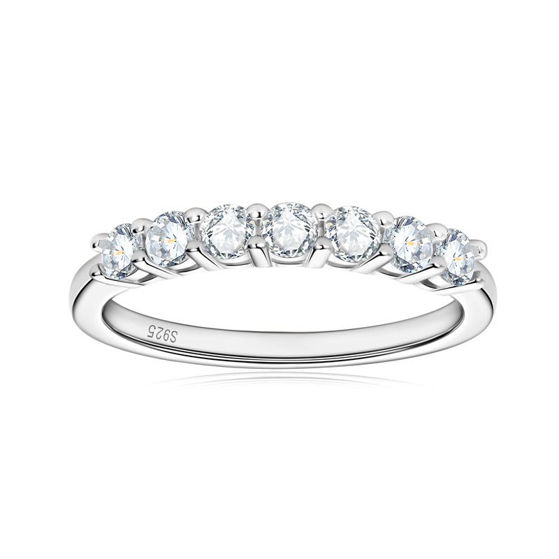 Eleganter Zirkonia - Ring aus 925er Silber - Nach - Dir.de