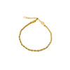 Geflochtenes Armband in Goldoptik - Nach - Dir.de
