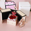 Luxus Geschenkbox mit Rose & Ringfach - Nach - Dir.de
