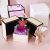 Luxus Geschenkbox mit Rose & Ringfach - Nach - Dir.de