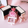 Luxus Geschenkbox mit Rose & Ringfach - Nach - Dir.de