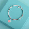 „Pink Heart“ - Armband - Nach - Dir.de