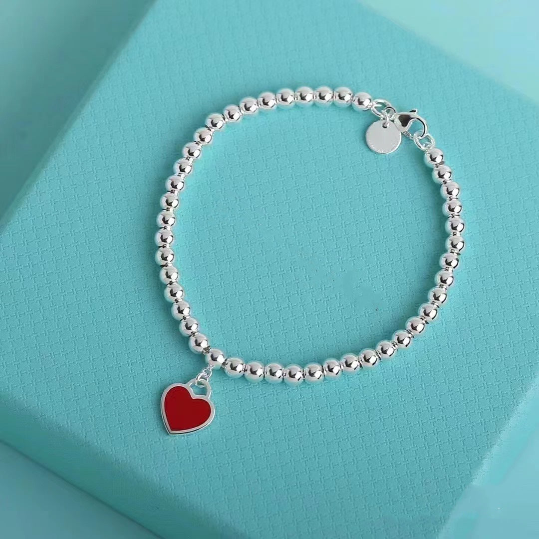 „Pink Heart“ - Armband - Nach - Dir.de