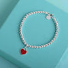 „Pink Heart“ - Armband - Nach - Dir.de