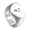 Statement - Ring mit Herzdesign - Nach - Dir.de